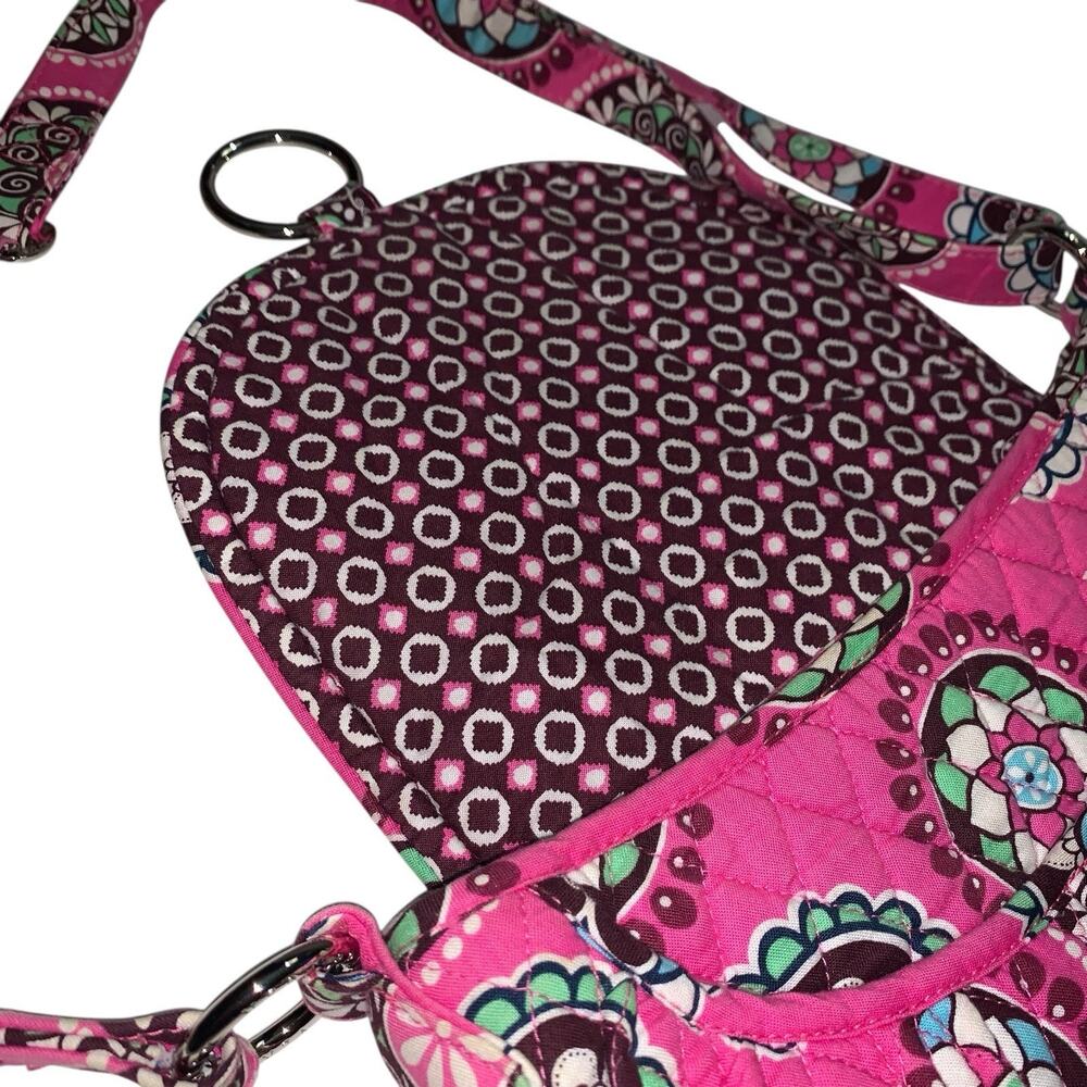 Vera Bradley saddle up bag in Cupcake Pink - Picture 7 of 14